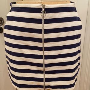 Striped Zara mini skirt